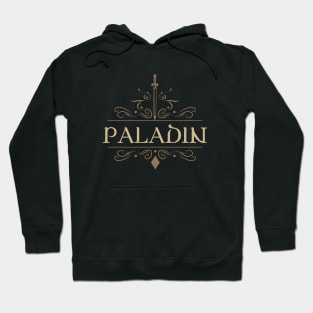Paladin Character Class Tabletop RPG Hoodie